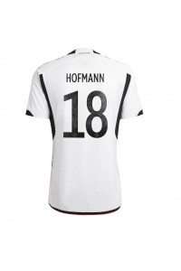 Fotbalové Dres Německo Jonas Hofmann #18 Domácí Oblečení MS 2022 Krátký Rukáv